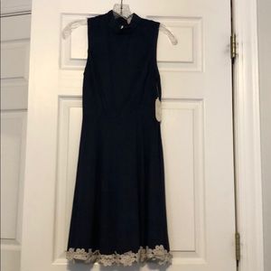 Altar’d State navy dress NEVER WORN WITH TAGS